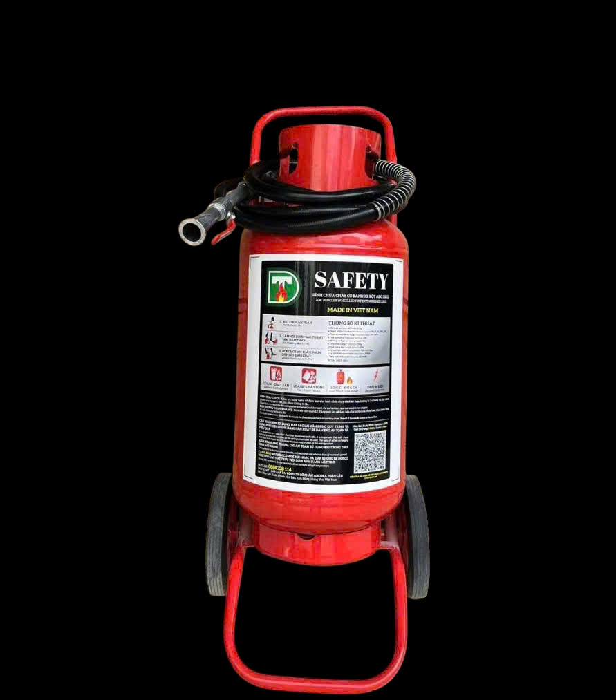 BÌNH BỘT CHỮA CHÁY CÓ BÁNH XE ABC – 35KG